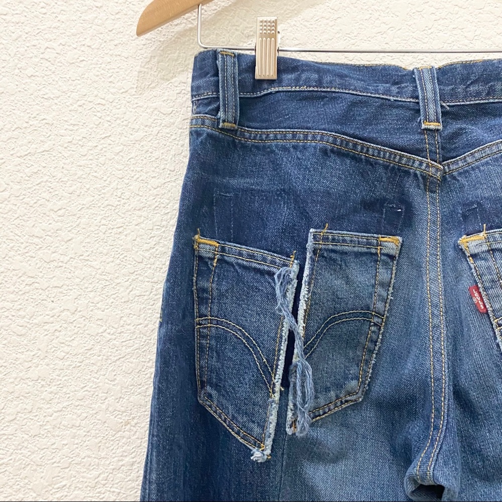 UO Urban Renewal Vintage Custom Split Pocket Jeans - Picture 9 of 16
